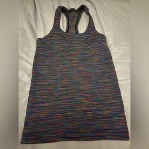 Lululemon swiftly tech racerback tank top.  Like new. Multi color.